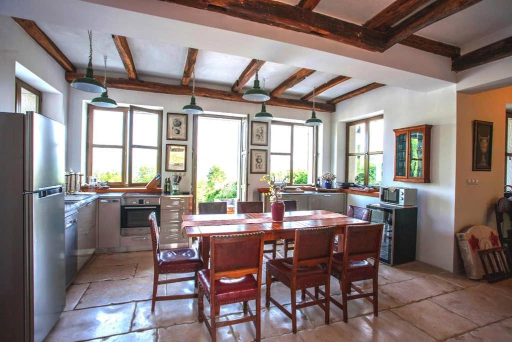 Villa Bazjaki - Beautiful Stone Villa In Istria With Private Pool Livade Exterior foto